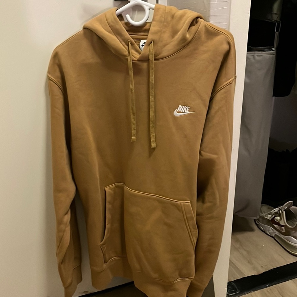 Brown/Orange Nike Fleece Pullover